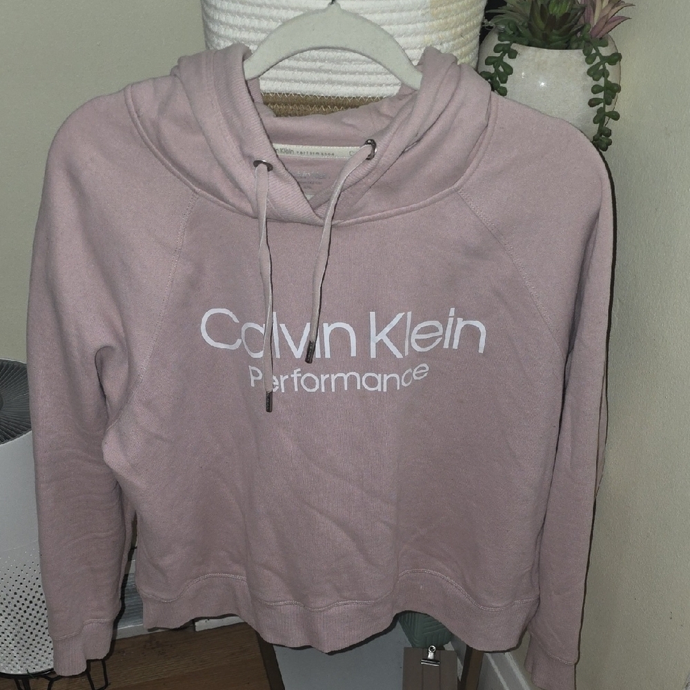 Calvin Klein Performance Mauve Cowl Neck Sweater